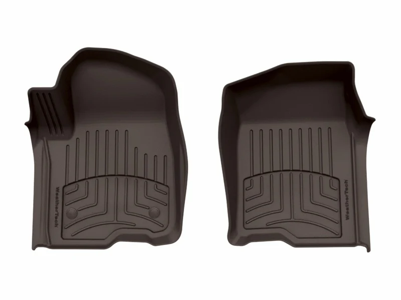 WeatherTech 2019+ GMC Sierra / Sierra Denali 1500 Front FloorLiner HP - Cocoa