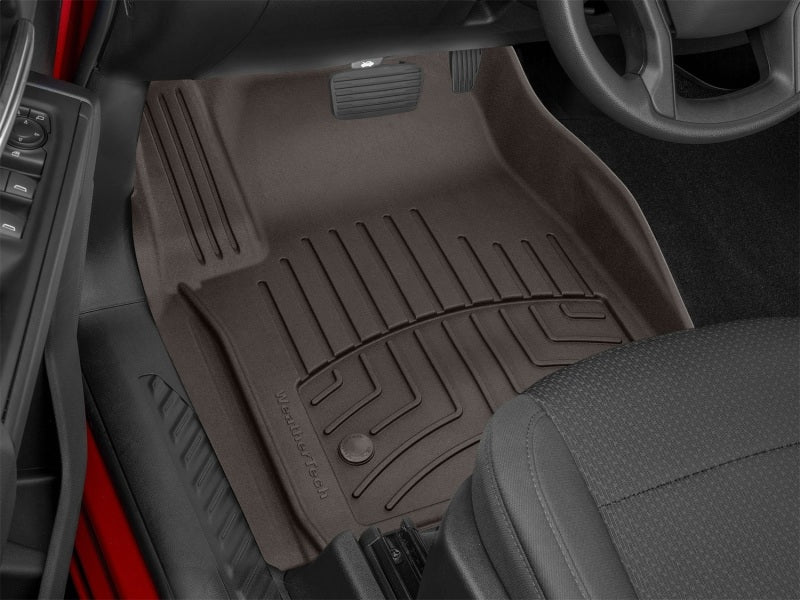 WeatherTech 2019+ GMC Sierra / Sierra Denali 1500 Front FloorLiner HP - Cocoa - Image 13