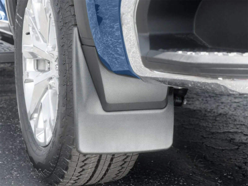 WeatherTech 2019+ GMC Sierra/Sierra Denali Rear No Drill Mudflaps - Image 2
