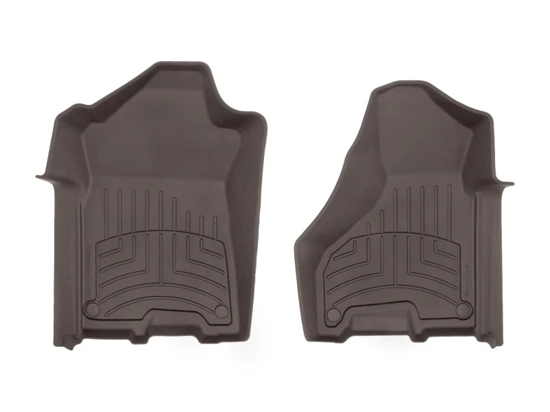 WeatherTech 2019+ Ram 2500/3500 Crew/Mega Cab (No PTO) Front FloorLiner HP - Cocoa