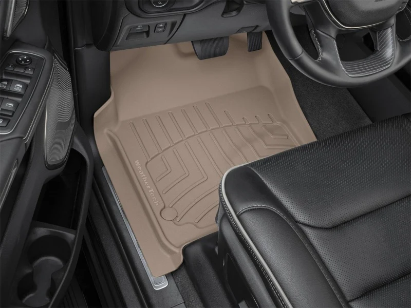 WeatherTech 2019+ RAM Ram 1500 Front FloorLiner HP - Tan - Image 3