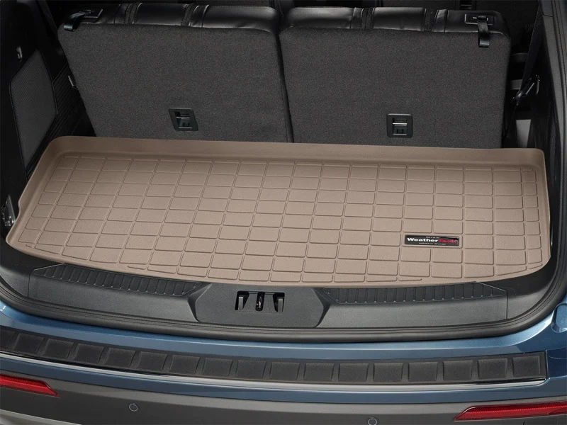 WeatherTech 2020+ Ford Explorer Cargo Liners - Tan - Image 2