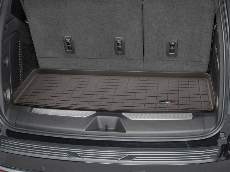 WeatherTech 2021-2021 Chevrolet Tahoe (Behind 3rd Row Seating) Cargo Liners - Cocoa - Image 2