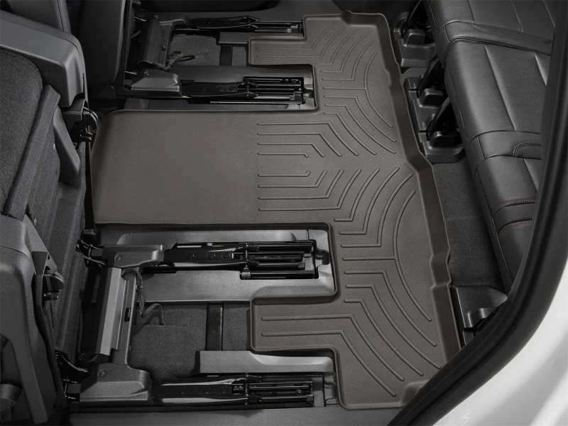 WeatherTech 2021+ Cadillac Escalade ESV 2nd Row (Bucket Seats) FloorLiner - Cocoa - Image 13