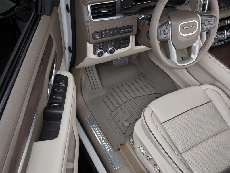 WeatherTech 2021+ Cadillac Escalade ESV Front FloorLiner HP - Cocoa - Image 12