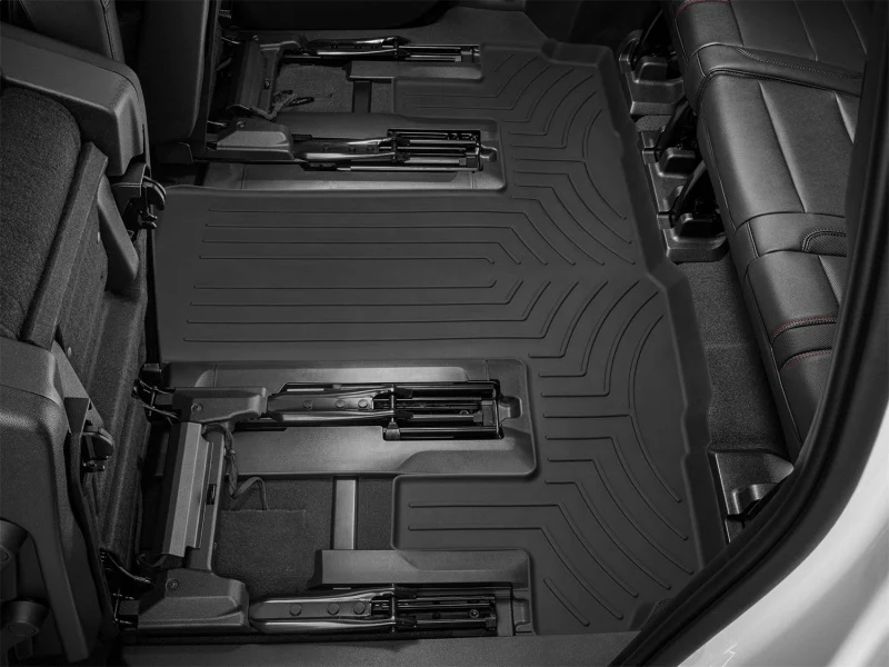 WeatherTech 2021+ Cadillac Escalade ESV Rear 2nd Row FloorLiner HP - Black - Image 7