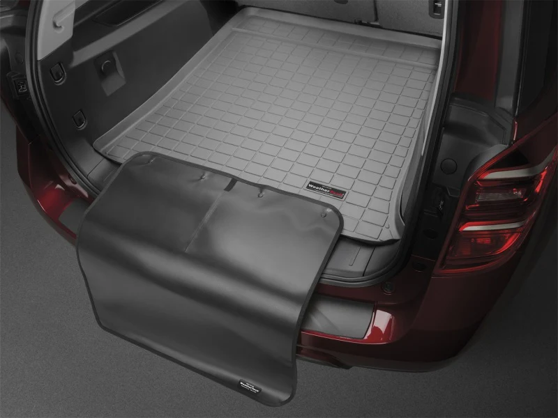 WeatherTech 2021+ Chevrolet Suburban Cargo With Bumper Protector - Cocoa - Image 2