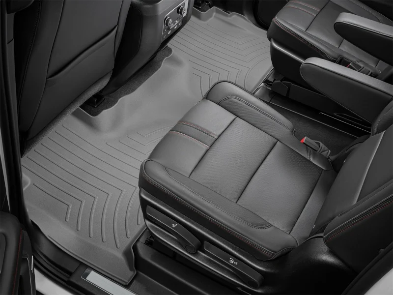 WeatherTech 2021+ Chevrolet Suburban Rear FloorLiner HP - Grey - Image 13