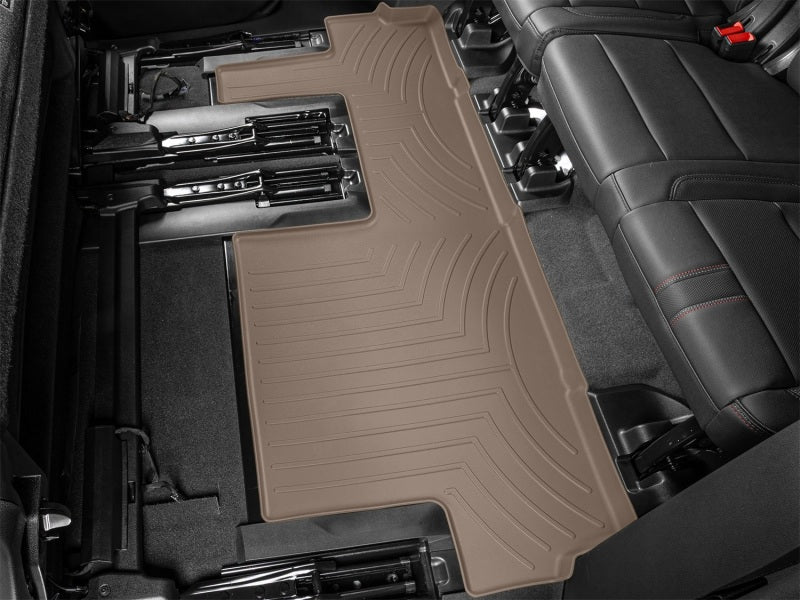 WeatherTech 2021+ Chevrolet Suburban Rear FloorLiner - Tan - Image 7