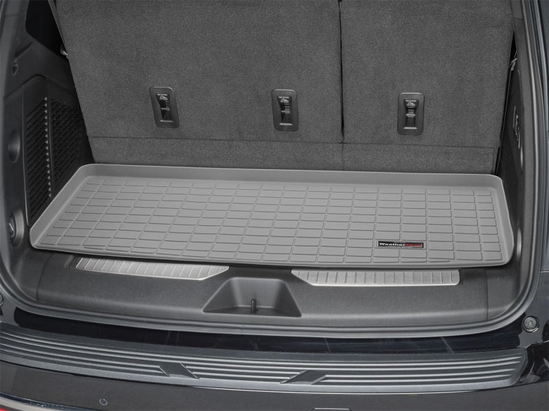WeatherTech 2021 Chevrolet Tahoe Cargo Liners - Grey - Image 2