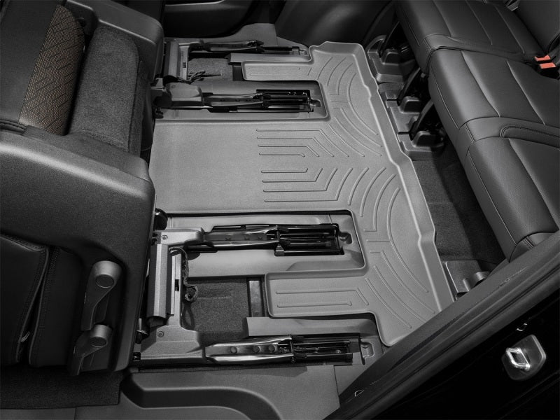 WeatherTech 2021+ Chevrolet Tahoe Rear FloorLiner - Grey - Image 5