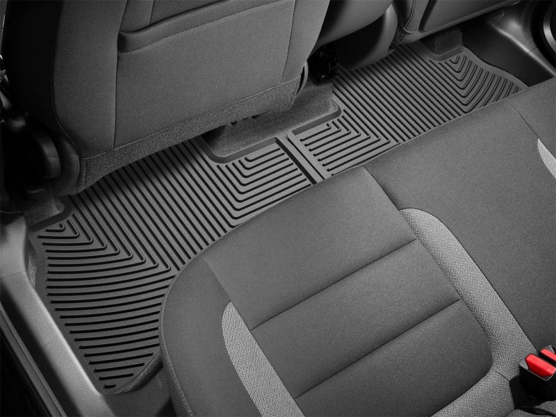 WeatherTech 2021+ Chevrolet TrailBlazer Rear Rubber Mats - Black - Image 2