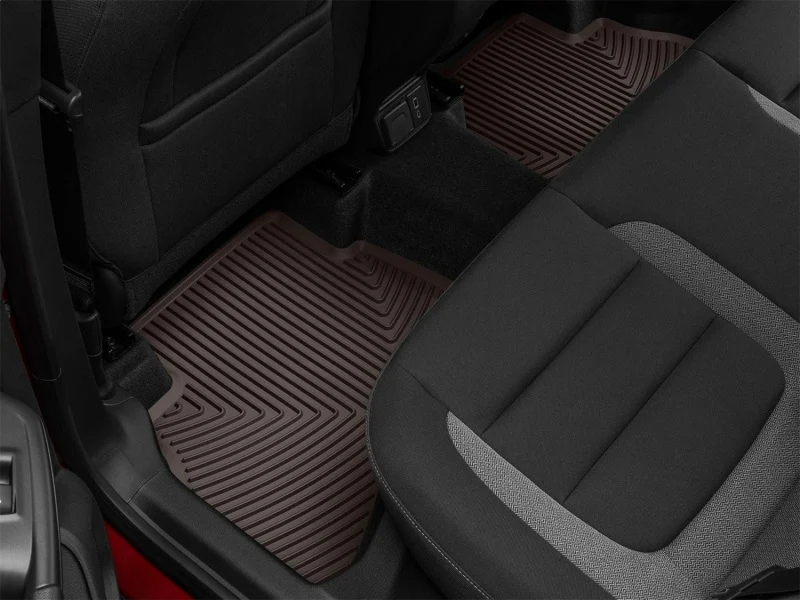 WeatherTech 2021+ Chevrolet TrailBlazer Rear Rubber Mats - Cocoa - Image 2