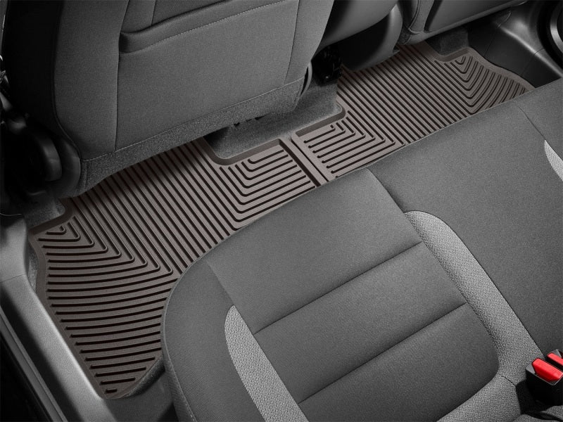 WeatherTech 2021+ Chevrolet TrailBlazer Rear Rubber Mats - Cocoa - Image 2