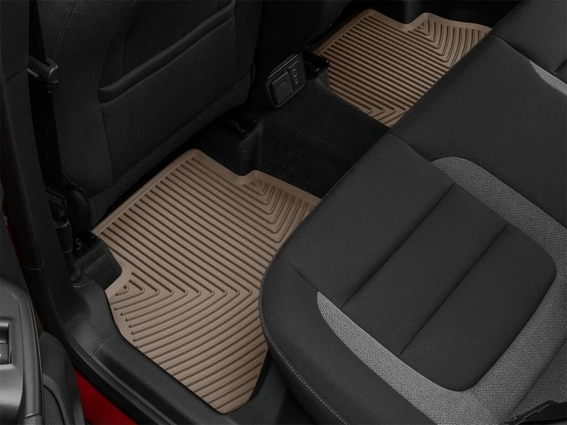 WeatherTech 2021+ Chevrolet TrailBlazer Rear Rubber Mats - Tan - Image 2