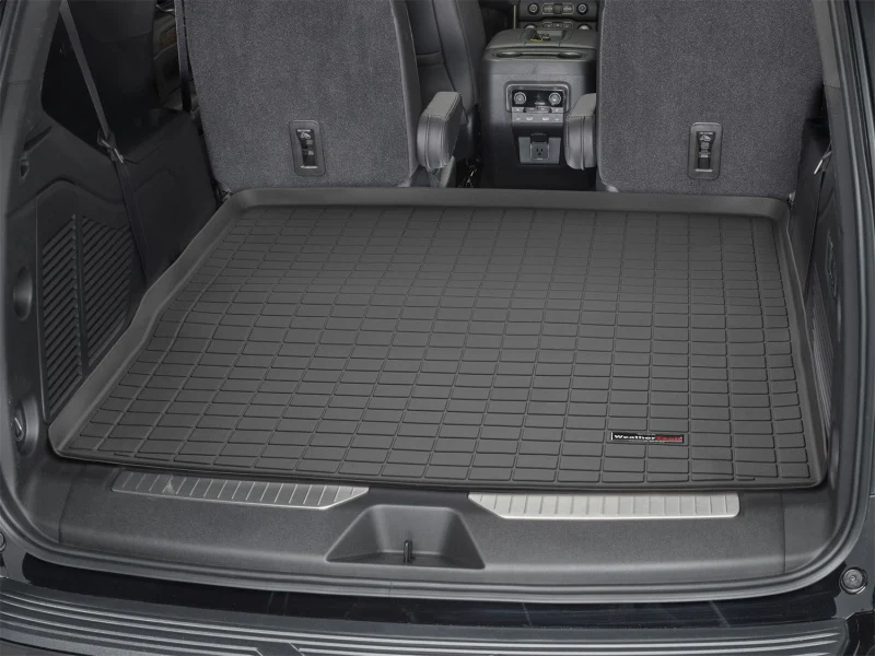 WeatherTech 2021+ Chevrolet Yukon / Yukon Denali Cargo Liners - Black - Image 2