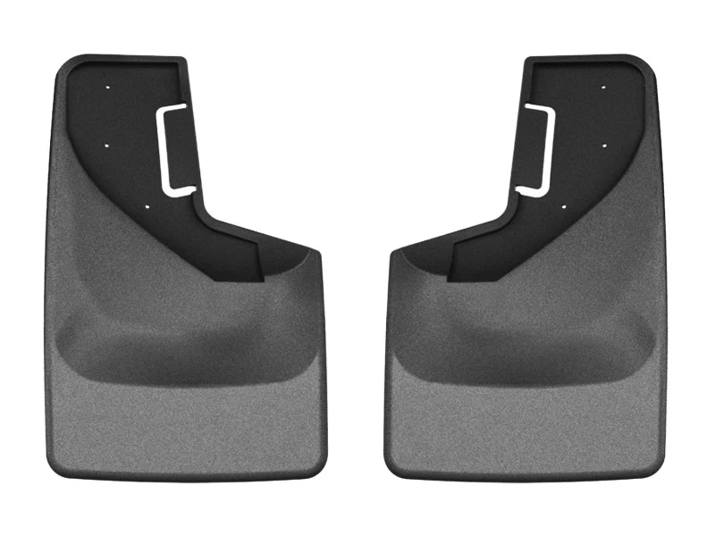 WeatherTech 2021+ Ford Bronco No Drill Mudflaps (Style 2/Will Not Fit 315 Tire Size) - Black - Image 2