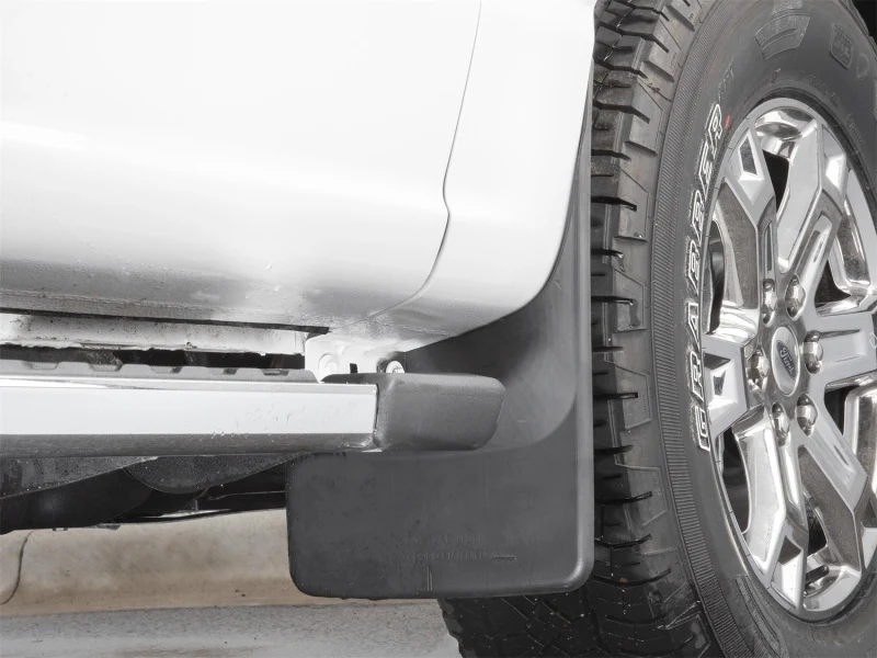 WeatherTech 2021 Ford F-150 w/o OEM Flares No Drill Front Mudflaps - Image 2