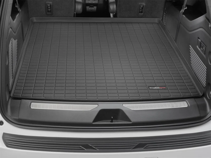 WeatherTech 2021+ GMC Yukon XL / Yukon Denali XL Cargo Liners - Black - Image 2