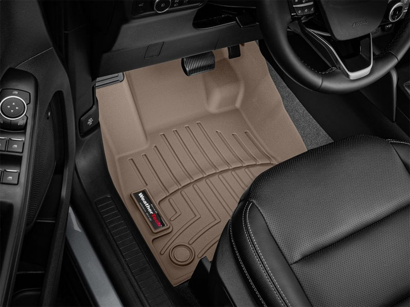 WeatherTech 2022+ Ford Escape / 2021 Ford Escape (No Retention Pass. Side) Front FloorLiner - Tan - Image 2