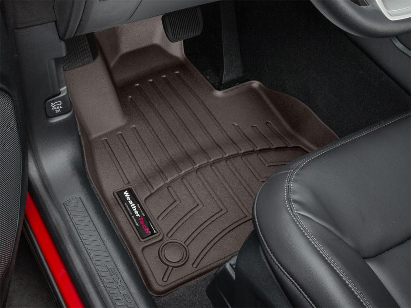 WeatherTech 2022+ Ford Explorer / Explorer ST Front FloorLiner - Cocoa - Image 10
