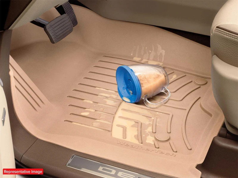 WeatherTech 2022+ Ford Maverick (Non-Hybrid) Rear FloorLiner HP - Black - Image 11