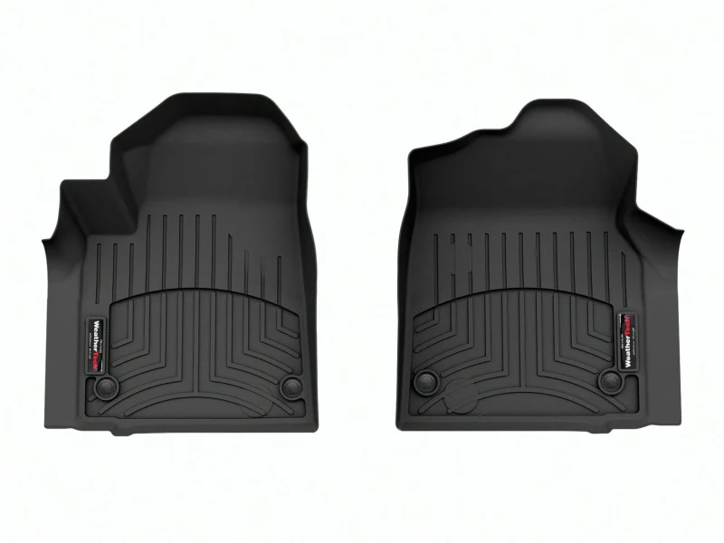 WeatherTech 2022 GMC Hummer EV Pickup (Vinyl Floors) Front FloorLiner - Black