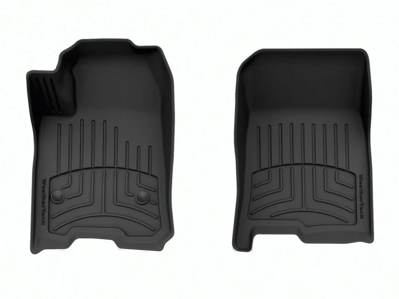 WeatherTech 2023 GMC Canyon / Chevrolet Colorado (w/ Carpet) CrewCab Front FloorLiner HP - Black