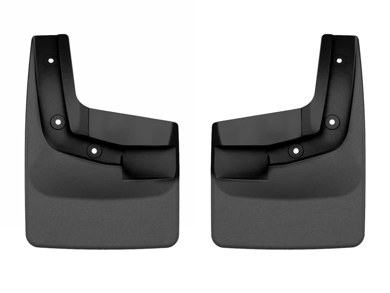 WeatherTech 2024 Ford Ranger (No Raptor) No Drill Front MudFlaps - Black