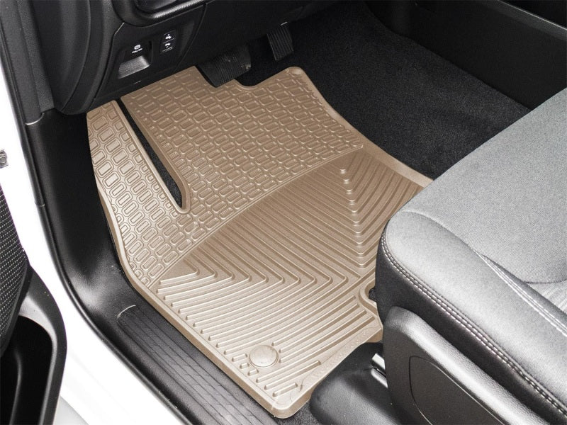 WeatherTech 2025 Ram Truck 1500 (Incl. RHO) CC/QC (No Vinyl) Front All-Weather Floor Mats - Tan - Image 2