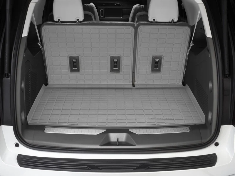 WeatherTech 21-23 GMC Yukon XL / Yukon Denali XL & Chevrolet Suburban Seatback Cargo Liner HP - Grey - Image 2