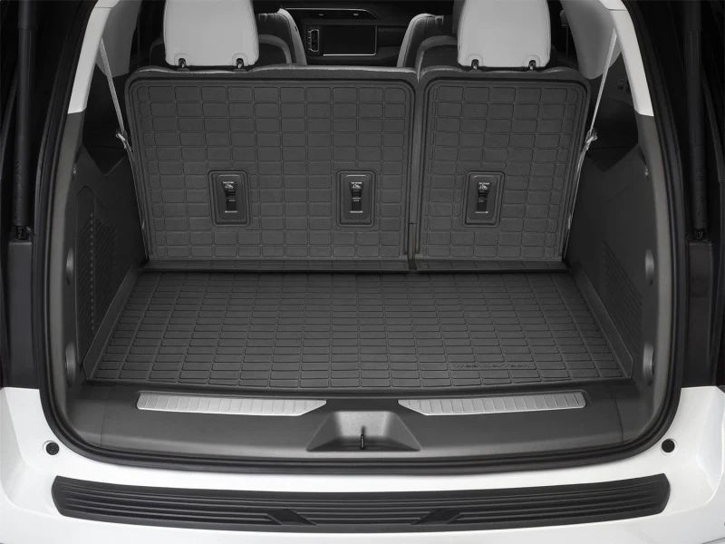 WeatherTech 21-23 GMC Yukon XL / Yukon Denali XL & Chevy Suburban Seatback Cargo Liner HP - Black - Image 2