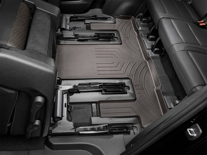 WeatherTech 21+ Suburban / Tahoe, Yukon / Yukon Denali Rear (3rd Row) FloorLiner - Cocoa - Image 12
