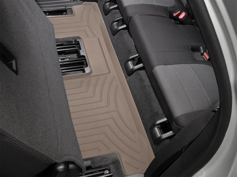 WeatherTech 24-25 Chevrolet Traverse w/Bench Seating Rear FloorLiner HP - Tan - Image 10