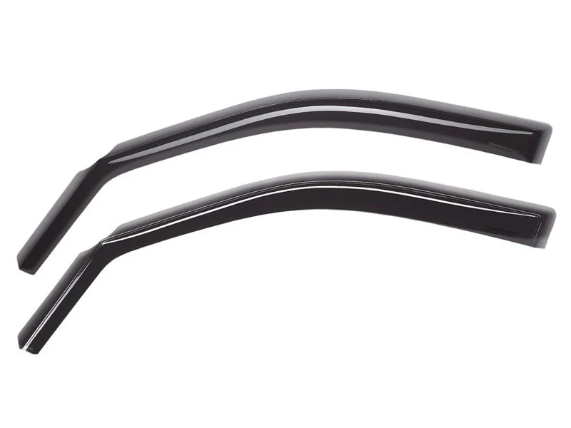 WeatherTech 82-93 Chevrolet S10 Pickup Front Side Window Deflectors - Dark Smoke - Image 2