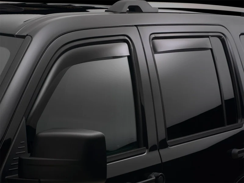 WeatherTech 84-94 Chevrolet Blazer Front&Rear Side Window Deflectors - Dark Smoke - Image 6