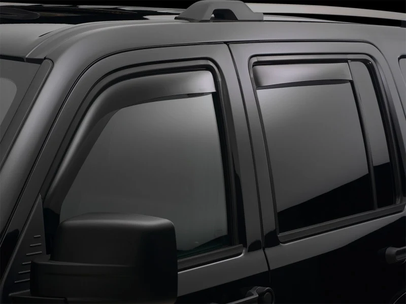 WeatherTech 84-94 Chevrolet Blazer Front&Rear Side Window Deflectors - Dark Smoke - Image 7