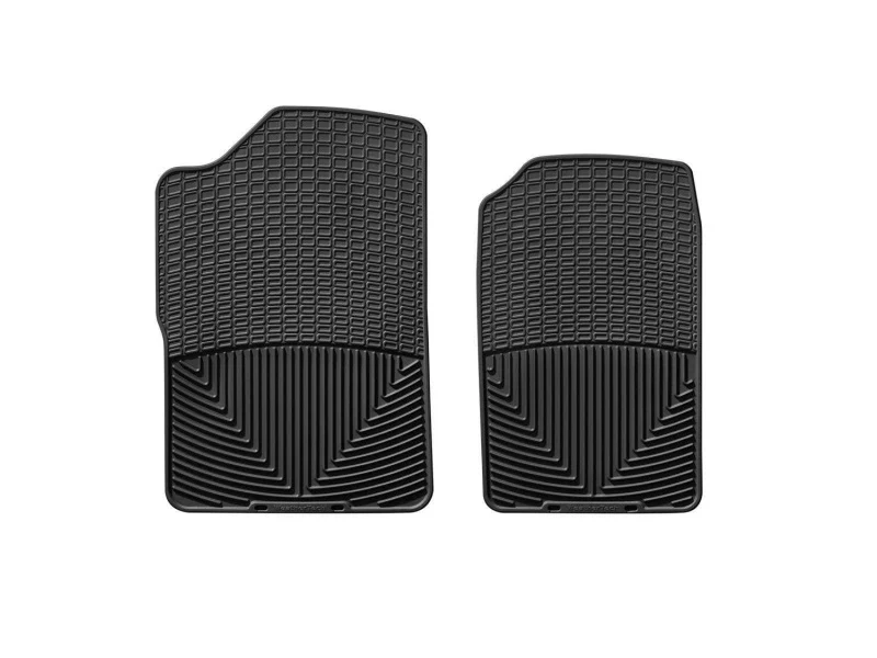 WeatherTech 88-99 GMC Sierra Extended Cab Front Rubber Mats - Black - Image 3