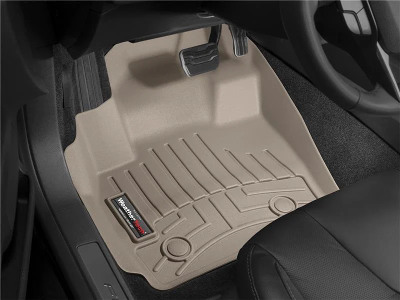 WeatherTech 92-99 Chevrolet Suburban Front FloorLiner - Tan - Image 4