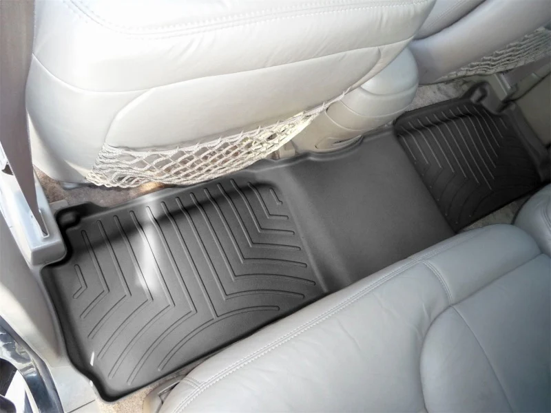 WeatherTech 92-99 Chevrolet Suburban Rear FloorLiner - Black - Image 11