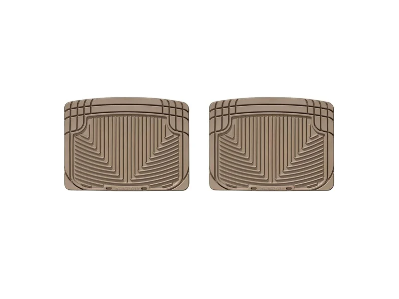WeatherTech 93 Mercedes-Benz 300CE Rear Rubber Mats - Tan