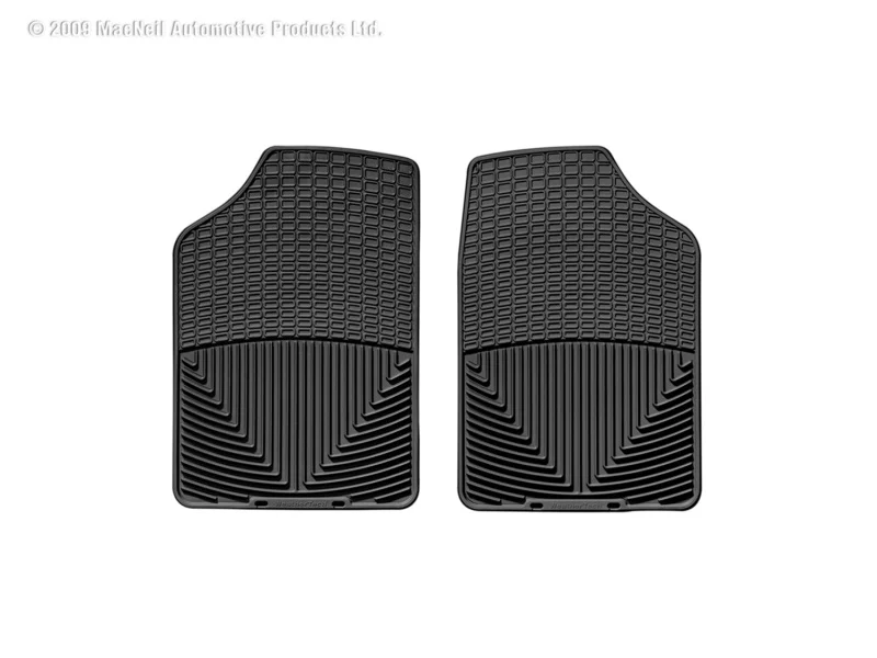 WeatherTech 94 Lincoln Town Car Front Rubber Mats - Black - Image 2