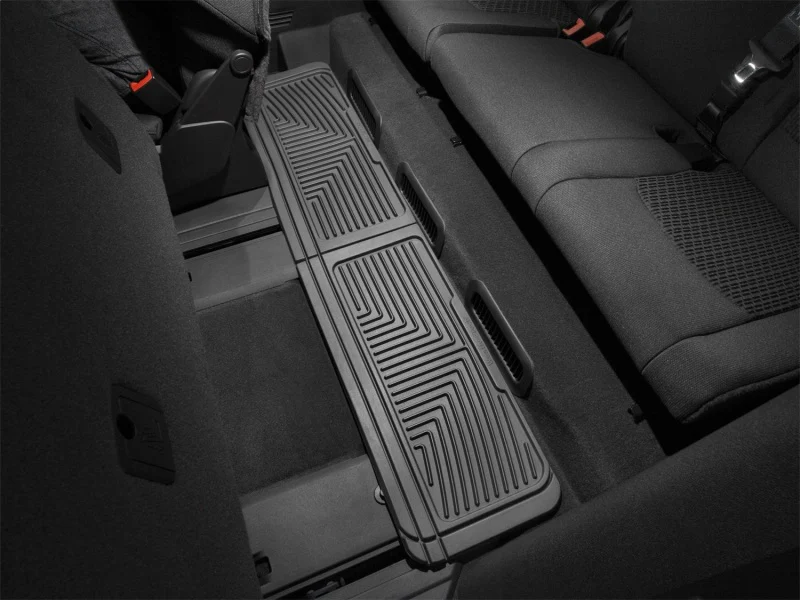 WeatherTech 98-07 Lexus LX470 Rear Rubber Mats - Black - Image 5
