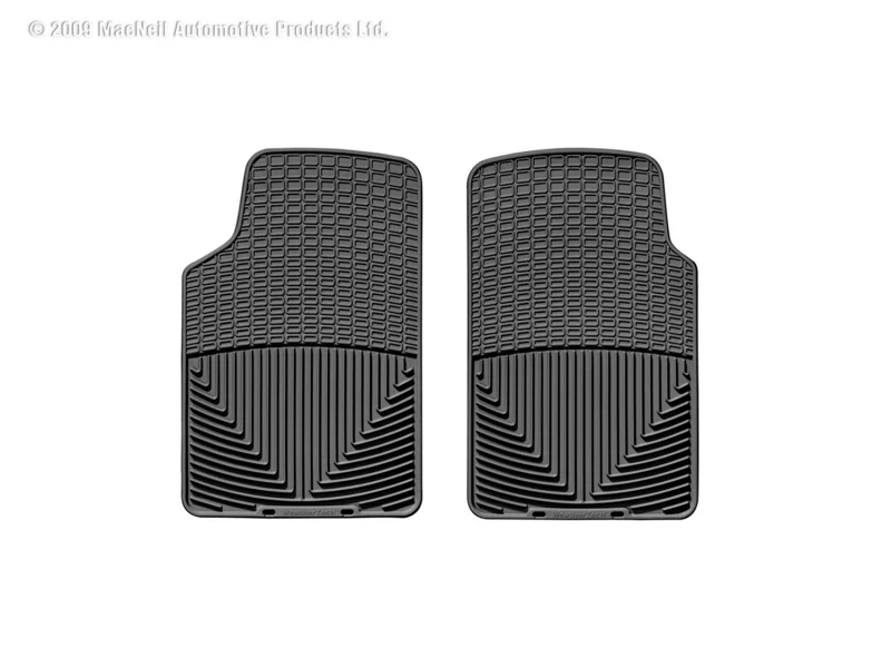 WeatherTech 98 Chevrolet Tracker Front Rubber Mats - Black - Image 3