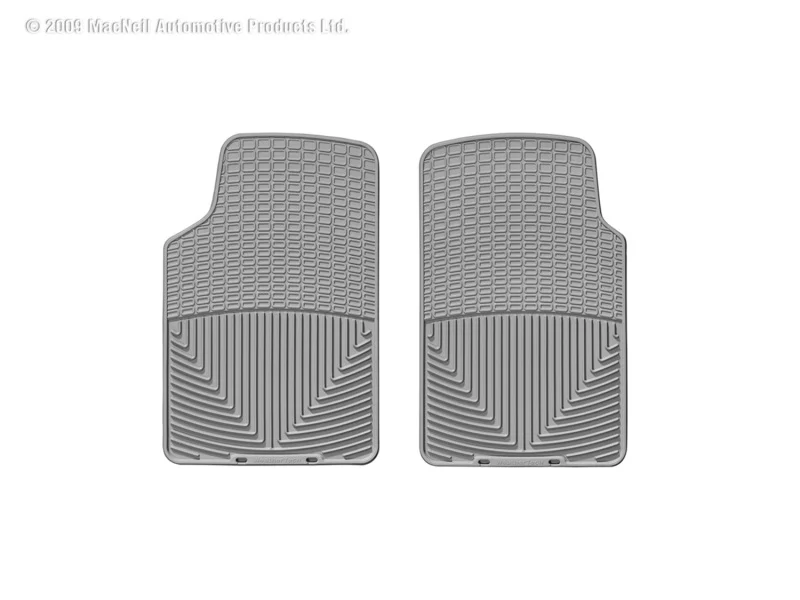 WeatherTech 98 Chevrolet Tracker Front Rubber Mats - Grey - Image 5