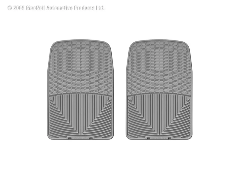 WeatherTech 98 Lincoln Navigator Front Rubber Mats - Grey - Image 3