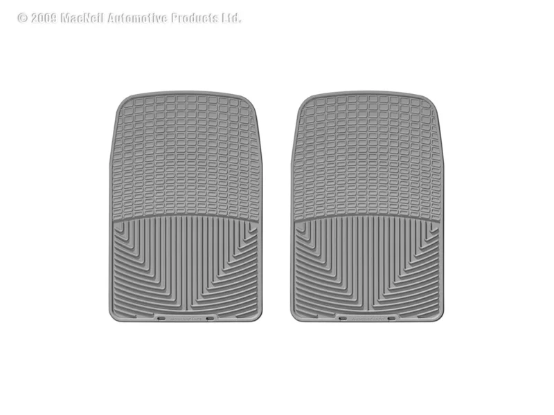 WeatherTech 98 Lincoln Navigator Front Rubber Mats - Grey - Image 5