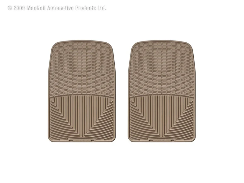 WeatherTech 98 Lincoln Navigator Front Rubber Mats - Tan - Image 3