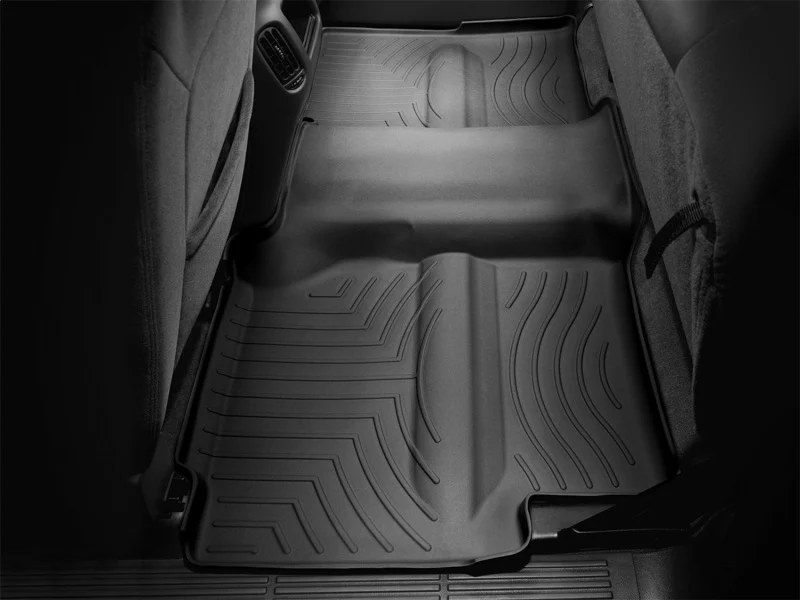 WeatherTech 99-07 Chevrolet Silverado Extended Cab Classic Rear FloorLiner - Black - Image 16
