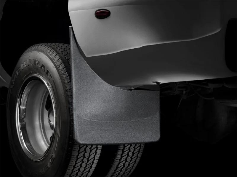 WeatherTech 99-07 Chevrolet Silverado No Drill Mudflaps - Black - Image 3